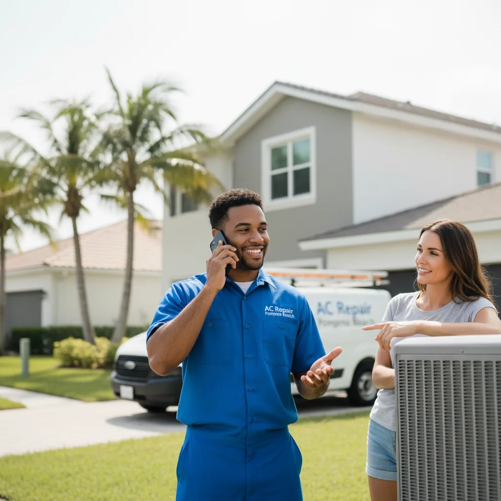 AC Repair Pompano Beach customer support in Tatum